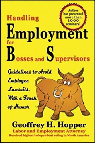 Book Handling Employment Law for Bosses and Supervisors